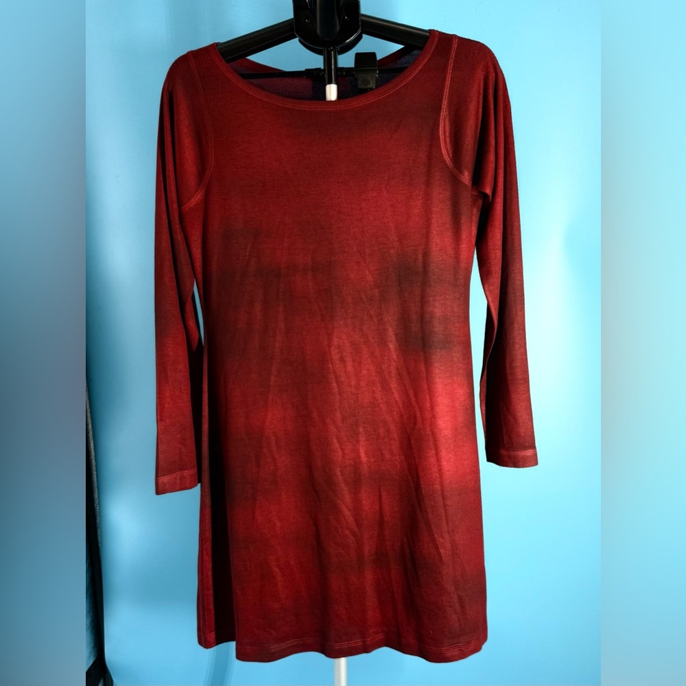 Nallie & Millie Marble Print Women Lightweight Knit Long Sleeve Dress NWT $108